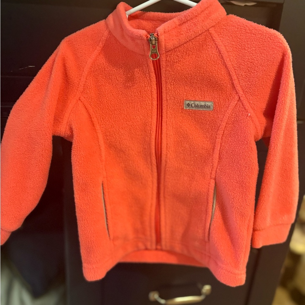 Columbia Kids' Bright Coral Fleece Jacket